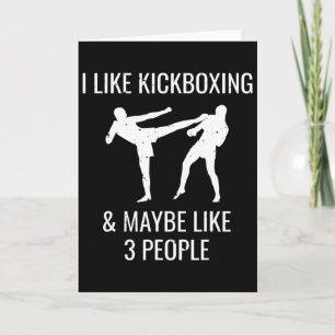 Ich mag Kickboxen und vielleicht finden es 3 Leute Karte