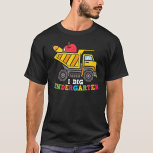 Ich mag Kindergarten LKW Schule Lehrer Schüler T-Shirt