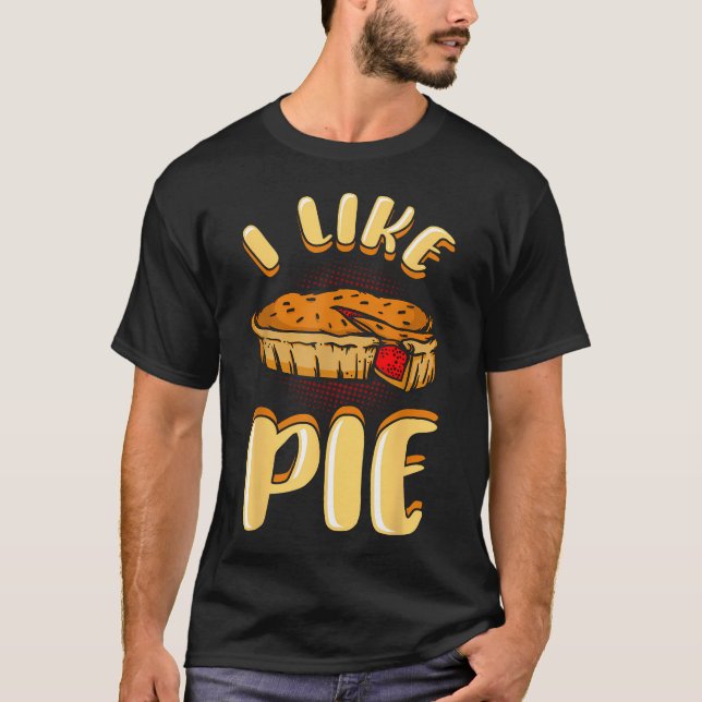 Ich mag Kuchen T-Shirt (Vorderseite)