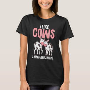 Ich mag Kühe Bauer Kuh Kinder Frauen T-Shirt