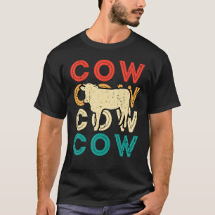 Ich mag Kühe und vielleicht 3 Leute  Kuh Bauernhof T-Shirt