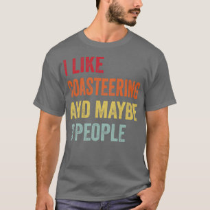 Ich mag Küsten vielleicht 3 Personen 1 T-Shirt