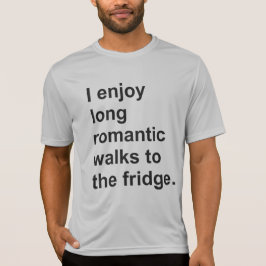 Ich mag lange romantische Spaziergänge zum Kühlsch T-Shirt