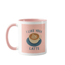 Ich mag Latte-Tasse