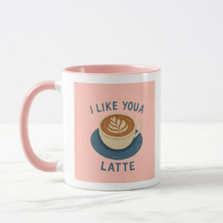 Ich mag Latte-Tasse Tasse
