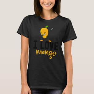 Ich mag Mango Sweet Dabbing Funny Mango Frucht Lie T-Shirt