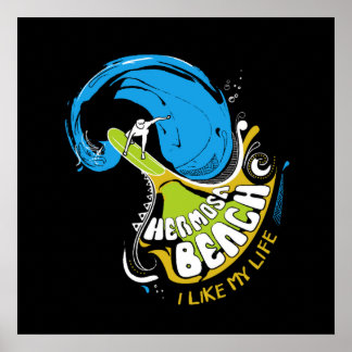 "Ich mag mein Leben" Original-Poster Poster