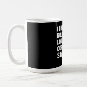 Ich mag mein Routing wie meinen Kaffee statisch Kaffeetasse
