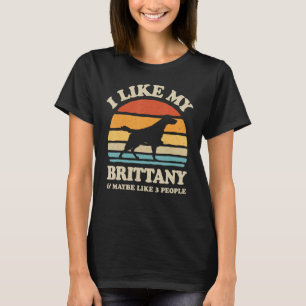 Ich mag meine Bretagne Spanisch und vielleicht wie T-Shirt
