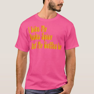 Ich mag meine Bücher scharf und mein Kaffee Icy 1 T-Shirt