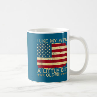 Ich mag meine Frau ein bisschen älter Lustiger Spr Kaffeetasse