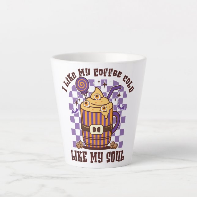 Ich mag meine Kaffeeküche Milchtasse (Vorderseite)