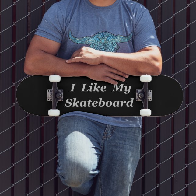 Ich mag meine skateboard (Außenbereich 3)