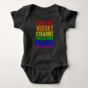 ICH MAG MEINE WEISSE, RIESIGE LGBT-STRECKE Monat L Baby Strampler