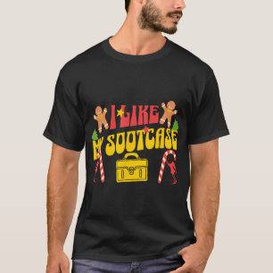 Ich mag meinen Koffer Lustiger Rußkoffer Virales M T-Shirt