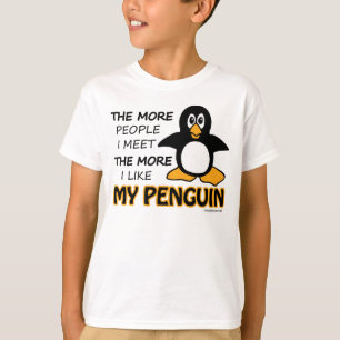 Ich mag meinen Pinguin T-Shirt