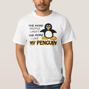 Ich mag meinen Pinguin T-Shirt