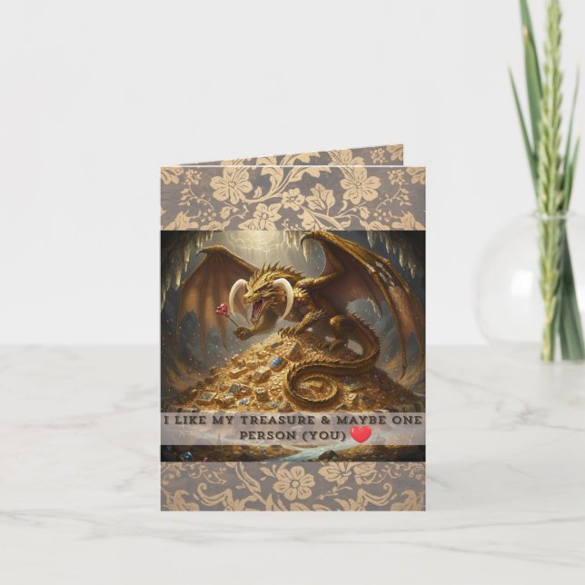 Ich mag meinen Schatz & vielleicht eine Person (di Karte (Vorderseite)