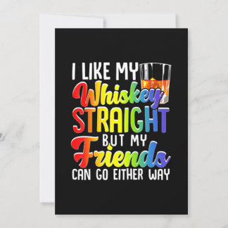 Ich mag meinen Whiskey gerade lesbisch Gay Geschen