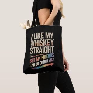 Ich mag meinen Whiskey straight, aber meine Freund