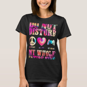 Ich mag Motorrad mein Hund und vielleicht 3 Person T-Shirt