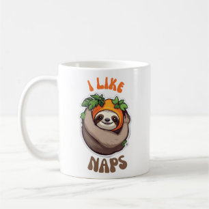 Ich mag Nickerchen-Faultier Kaffeetasse