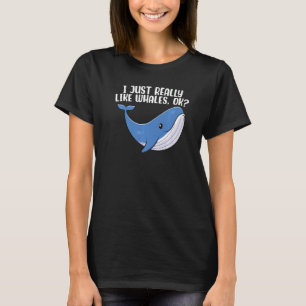 Ich mag Niedlichen Wal wirklich. T-Shirt