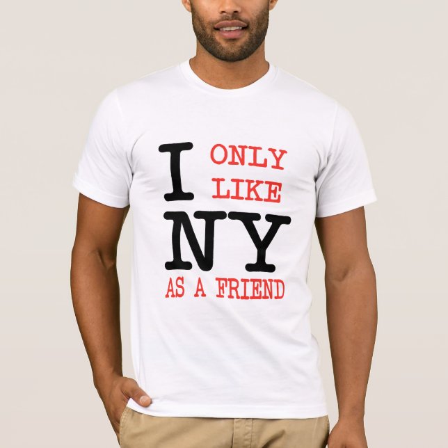 Ich mag NY T-Shirt (Vorderseite)
