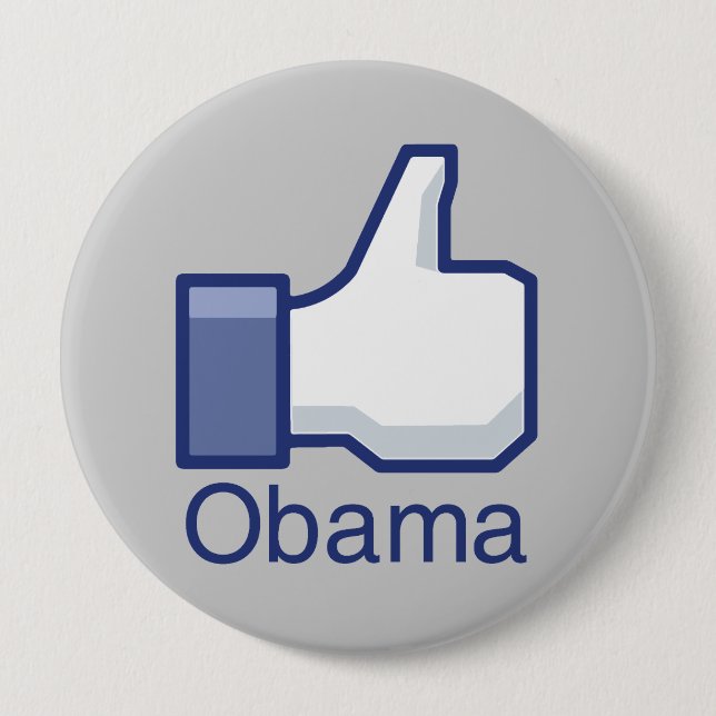 ICH MAG OBAMA BUTTON (Vorderseite)