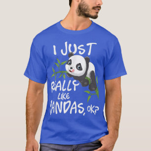 Ich mag PandasCute Kawaii Panda Lover wirklich. T-Shirt