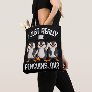 Ich mag Pinguine einfach wirklich gerne Kinder Mäd