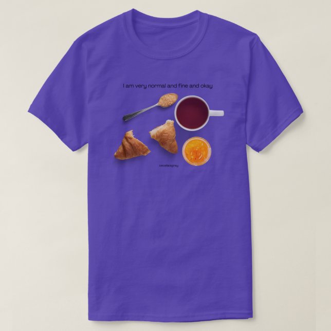 Ich mag Piraten und Tee a Healthy amount Classic T (Design vorne)