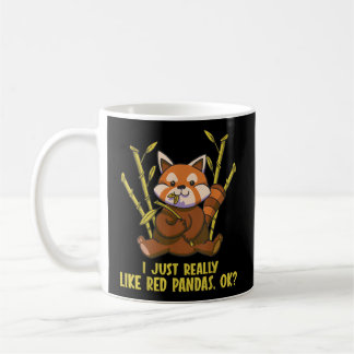Ich mag Red Pandas Red Panda wirklich Kaffeetasse