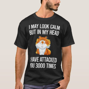Ich mag ruhig persische Katze 06 aussehen T-Shirt