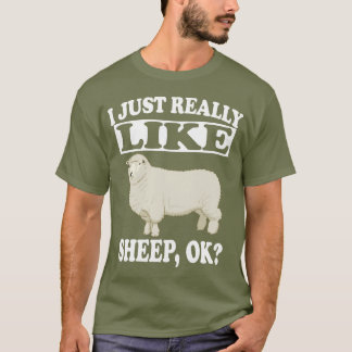 Ich mag schaf-ok Funny Farm Shirt
