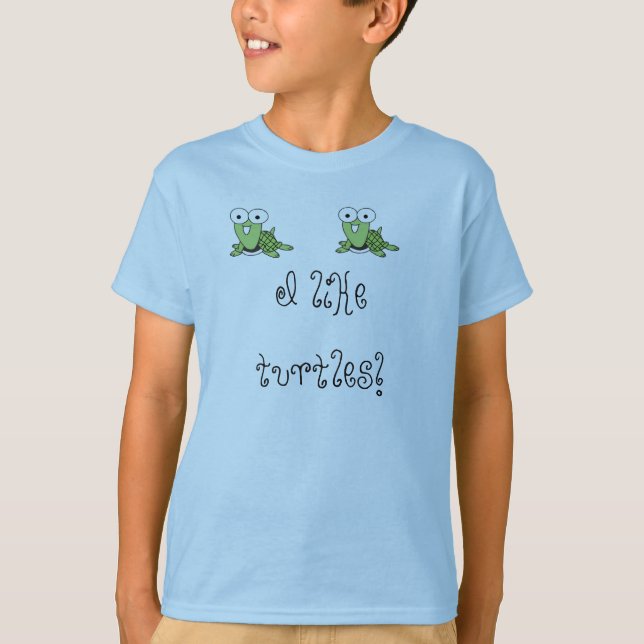 Ich mag Schildkröte-Shirt T-Shirt (Vorderseite)
