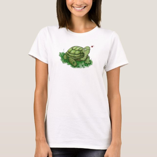 Ich mag Schildkröten T-Shirt (Vorderseite)