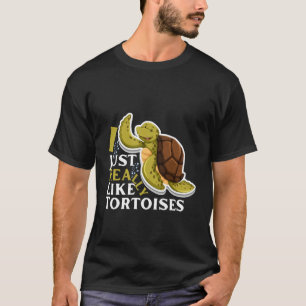 Ich mag Schildkröten wirklich sehr T-Shirt