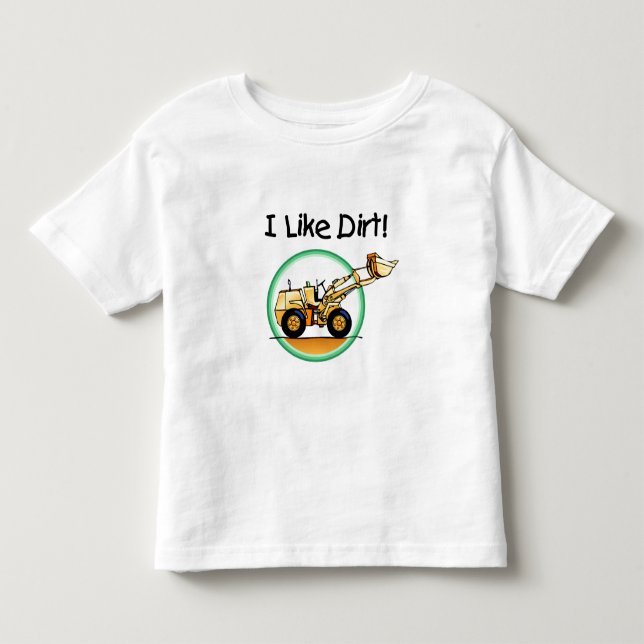 Ich mag Schmutz-T - Shirts und Geschenke (Vorderseite)