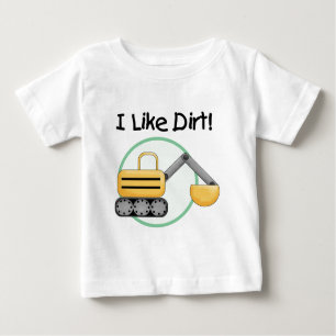 Ich mag Schmutz-T-Shirts und Geschenke Baby T-shirt