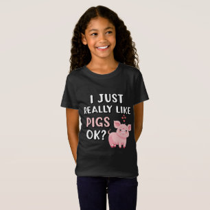 Ich mag Schweine wirklich gut. T-Shirt