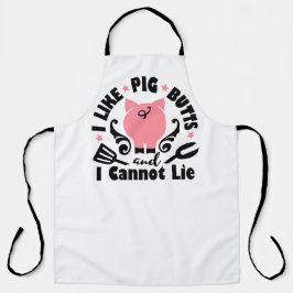 Ich mag Schweinefleisch-Hintern Schürze