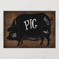 Ich mag Schweinefleisch-Hintern und ich kann GRILL