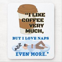 ICH MAG SEHR KAFFEE MOUSEPAD