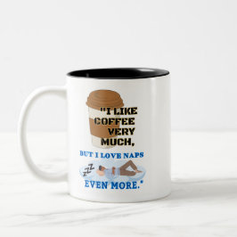 ICH MAG SEHR KAFFEE ZWEIFARBIGE TASSE