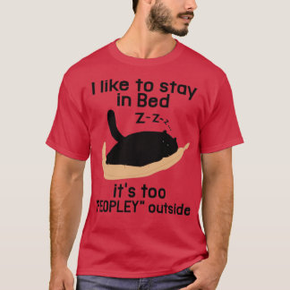 ICH MAG SEINE ZU MENSCHEN IM BETT. T-Shirt