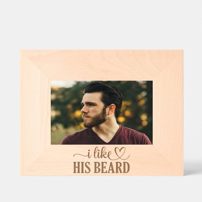 Ich mag seinen Bart Geätzte Rahmen (Von Creator hochgeladen)