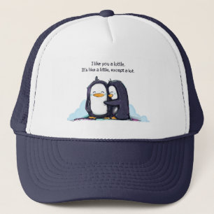 Ich mag Sie ein Lottle Pinguin-Hut Truckerkappe