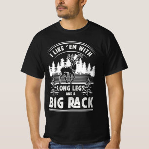 Ich mag sie mit langen Beinen und großen Racken Hi T-Shirt