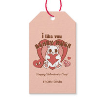 Ich mag Sie zu viel Retro Groovy Valentine